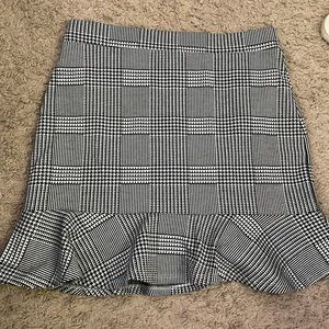 plaid skirt